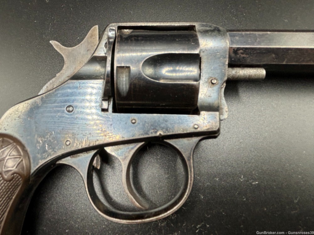 Rare Harrington & Richardson "The American" 44 Webley Revolver "C&R"-img-3