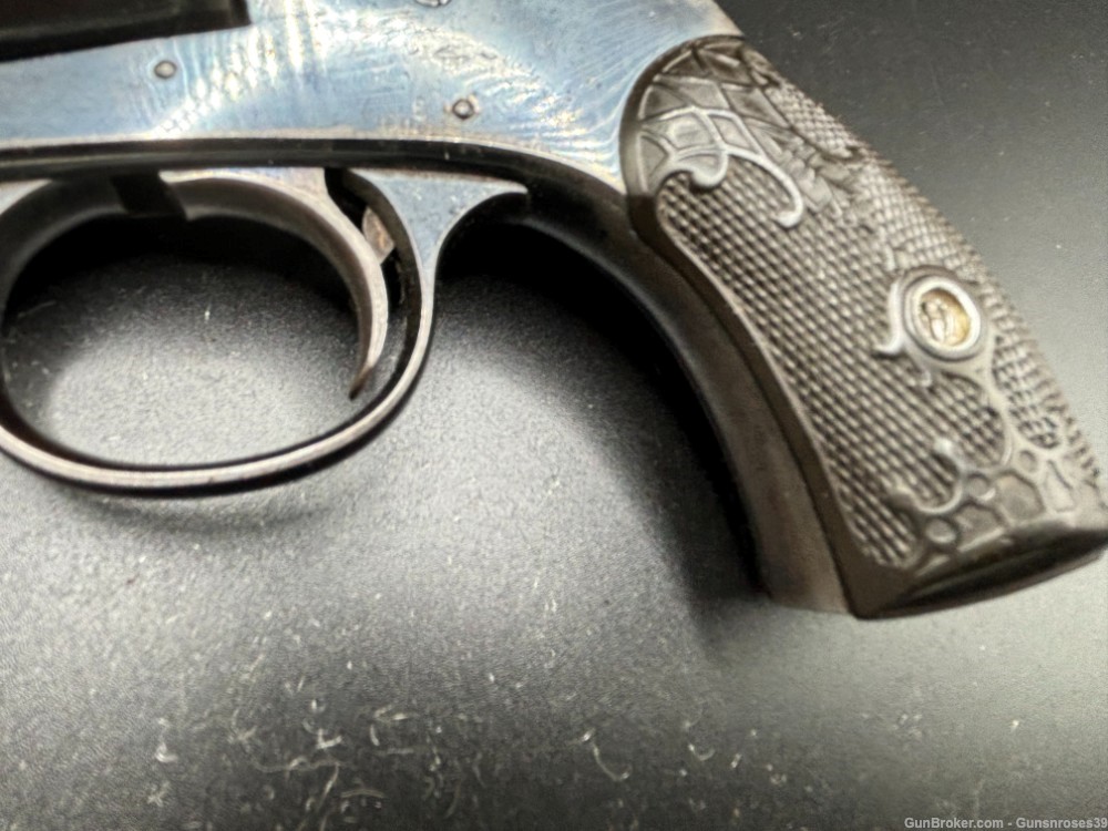 Rare Harrington & Richardson "The American" 44 Webley Revolver "C&R"-img-9