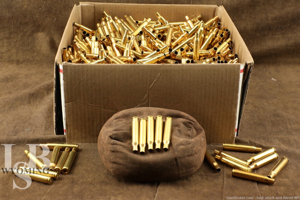 Approximately 1,028x .280 Remington Brass Casings -img-0