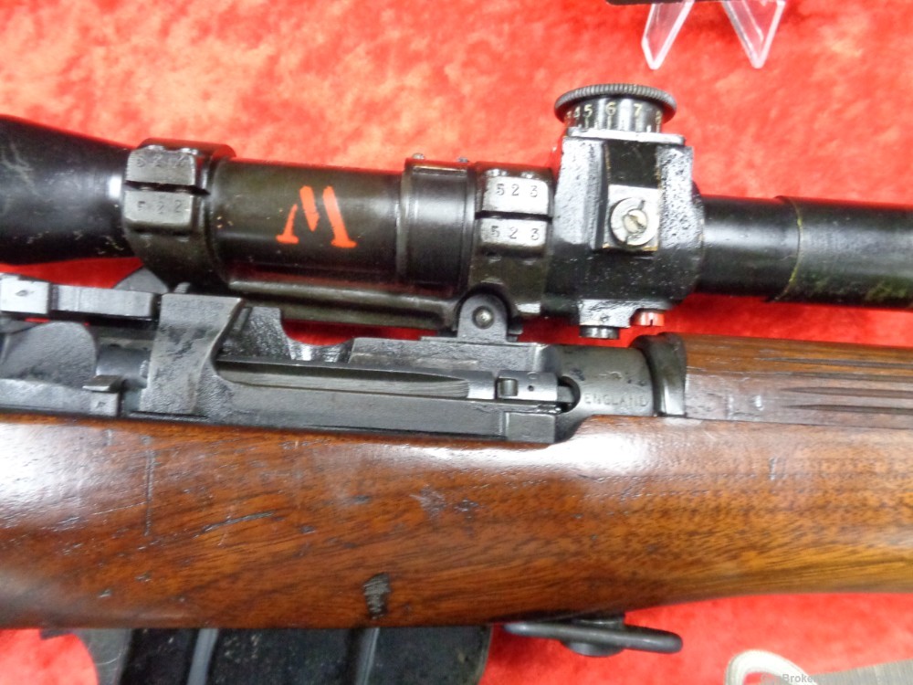 1944 Lee Enfield BSA No 4 MK1 T Sniper 303 British Scope Case Package TRADE-img-42