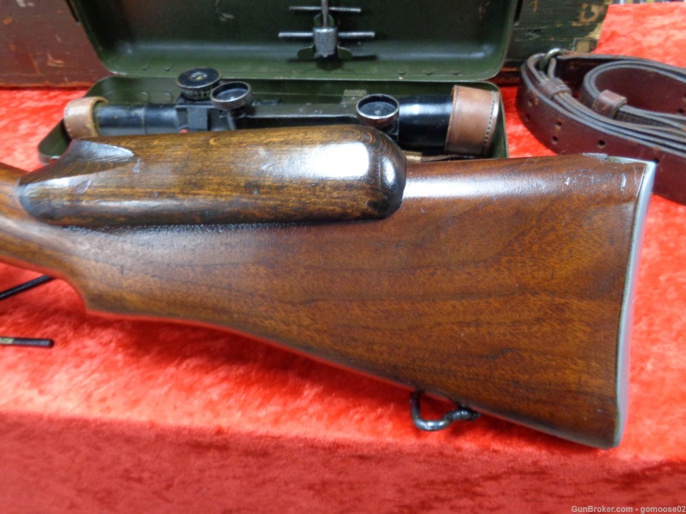 1944 Lee Enfield BSA No 4 MK1 T Sniper 303 British Scope Case Package TRADE-img-112