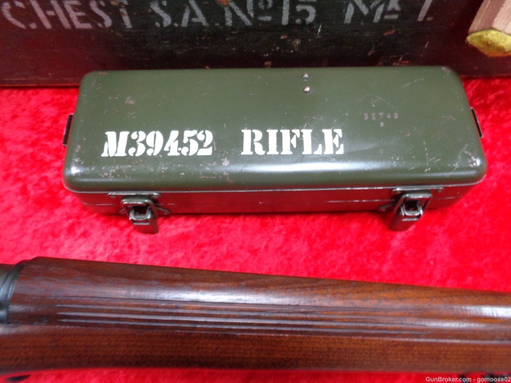 1944 Lee Enfield BSA No 4 MK1 T Sniper 303 British Scope Case Package TRADE-img-138