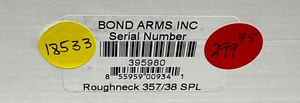 Bond Arms Roughneck - 357MAG - Double Barrel - Hand Cannon - S/A - 18533-img-12