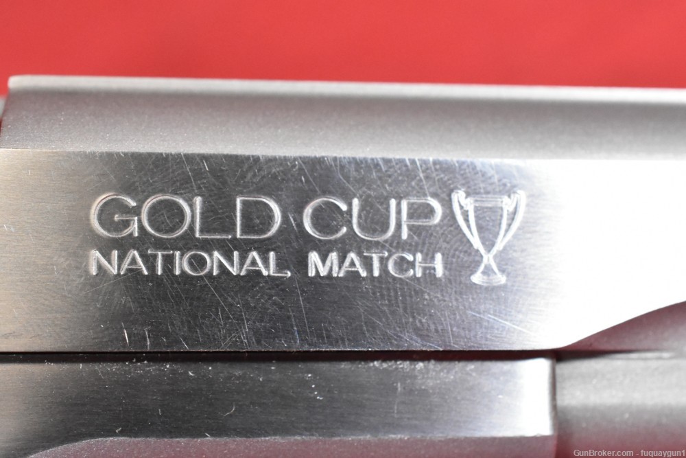 Colt Series 80 Gold Cup National Match 1911 45 ACP 5" Stainless MFG 1988-img-25