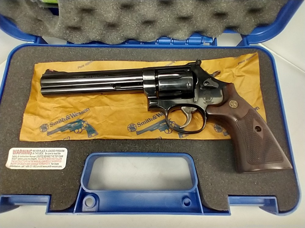 Smith & Wesson Model 586-6 357Mag DA/SA Revolver 6" Blued SKU-150908-img-2