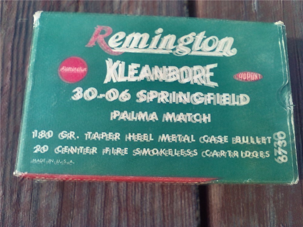 Remington Kleanbore 30 06 Springfield Palma Match-img-1