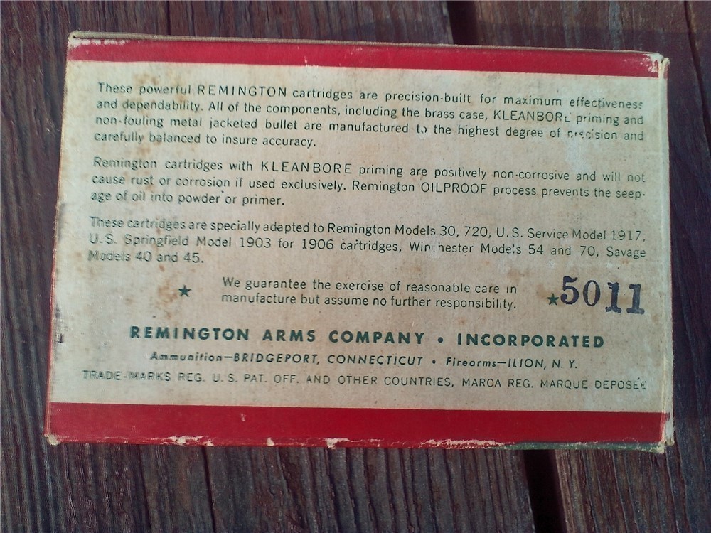 Remington Kleanbore 30 06 Springfield Palma Match-img-2