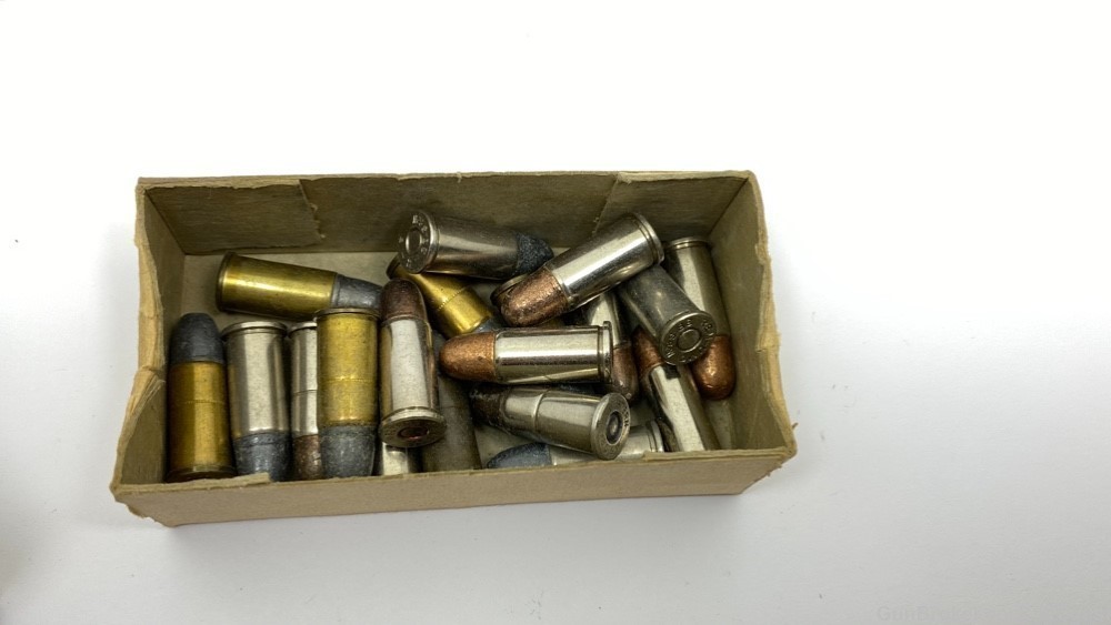 Remington .38 S&W / Colt New Police Positive DOGBONE Vintage Box 19 Rnds-img-6