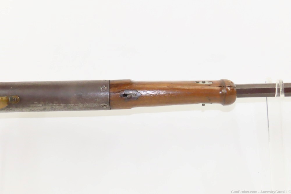DOCUMENTED 19th Century “WIND GUN” Top Lever TIP-UP “Gallery/Parlor AIR GUN-img-7