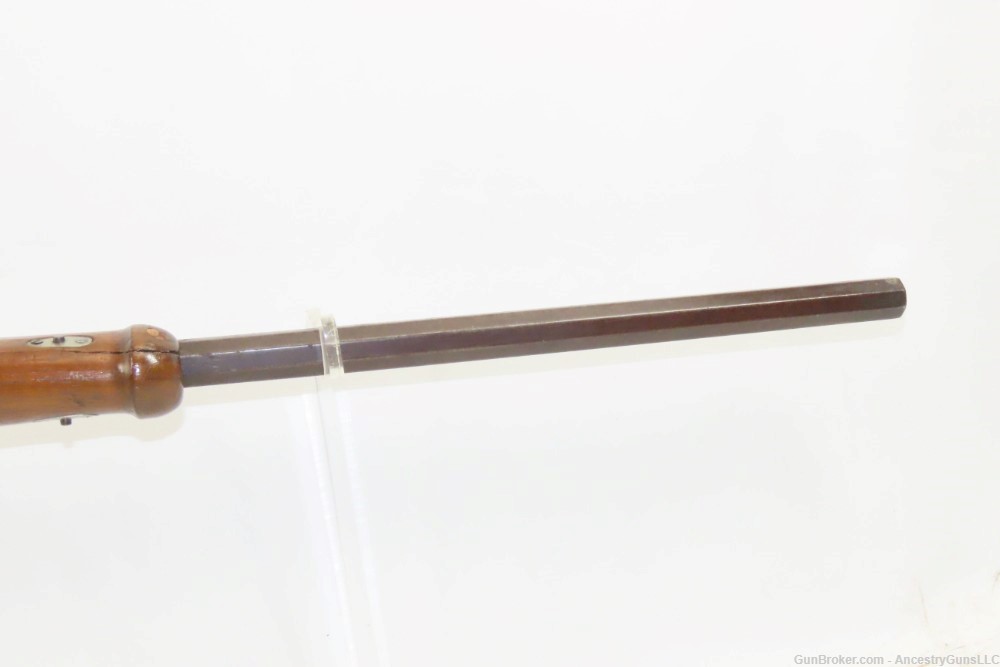 DOCUMENTED 19th Century “WIND GUN” Top Lever TIP-UP “Gallery/Parlor AIR GUN-img-8