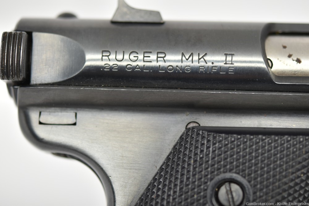 Ruger Mark II Pistol 1986 With Fleming Class III/NFA Integral Silencer-img-2
