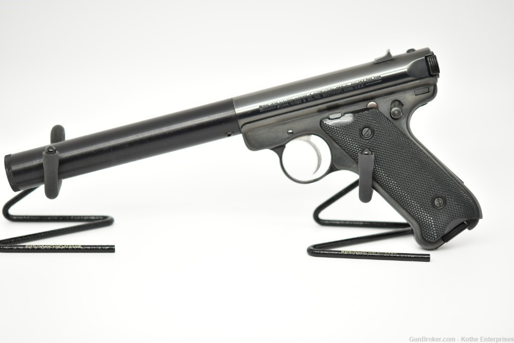 Ruger Mark II Pistol 1986 With Fleming Class III/NFA Integral Silencer-img-9