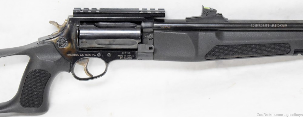 Taurus Ci Judge .410 .45 Long Colt Revolving Rifle .01 PENNY POLY 18" TUFFY-img-2