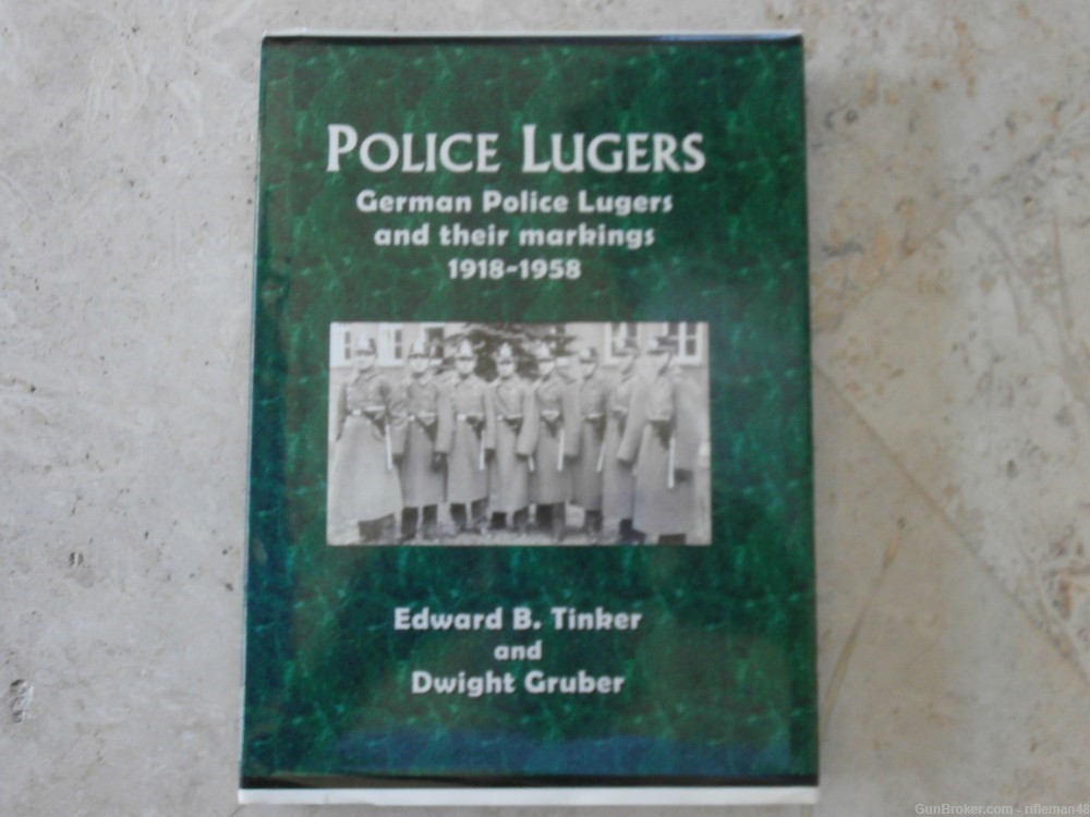 German Police Lugers and Their Markings 1918-1958 Hardcover-img-0