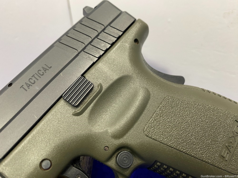 Springfield Armory XD-45 Tactical .45ACP Black 5" *OLIVE DRAB GREEN FRAME* -img-8