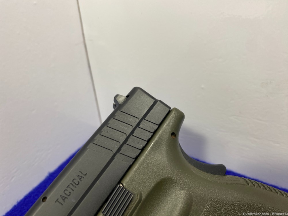 Springfield Armory XD-45 Tactical .45ACP Black 5" *OLIVE DRAB GREEN FRAME* -img-9