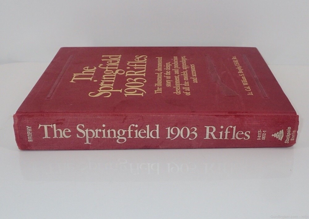 The Springfield 1903 Rifle Book by Col. William S.Brophy 1903A3 1903A4 Exce-img-2