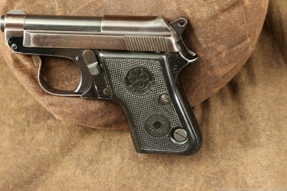 Italian Beretta Model 950 B 6.35mm .25 ACP Pocket Pistol 1964 C&R-img-15