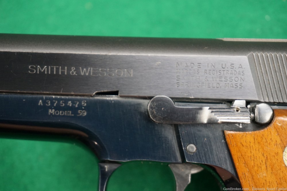 S&W Smith Model 59 9 9mm 4" w/ Original Box & Manual No Reserve 1¢ Start-img-3
