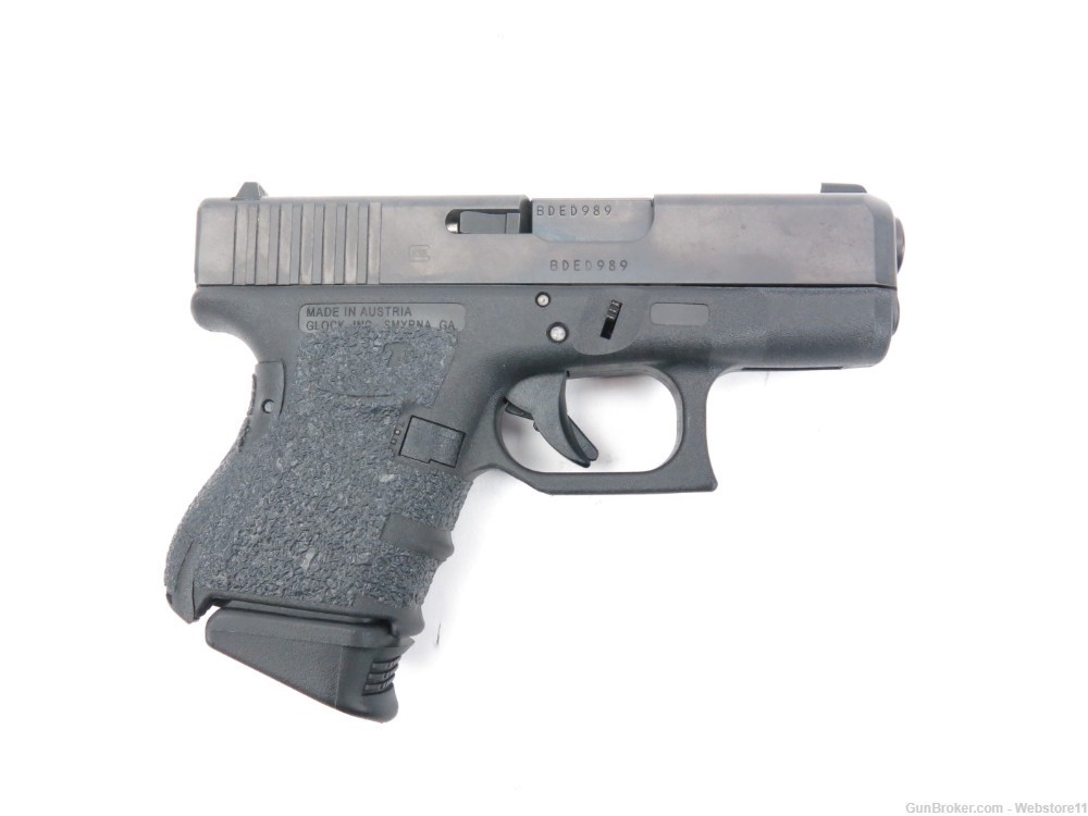 Glock 26 Gen4 9mm 3.5" Semi-Automatic Pistol w/ 3 Magazines & Hard Case-img-10