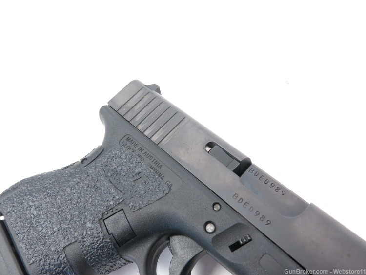 Glock 26 Gen4 9mm 3.5" Semi-Automatic Pistol w/ 3 Magazines & Hard Case-img-12