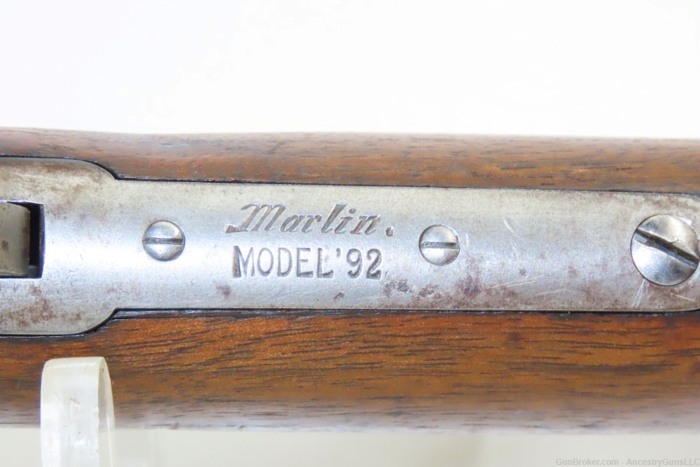J.M. MARLIN Model 92 LEVER ACTION .22 RF REPEATING Rifle C&R 28 INCH BARREL-img-9