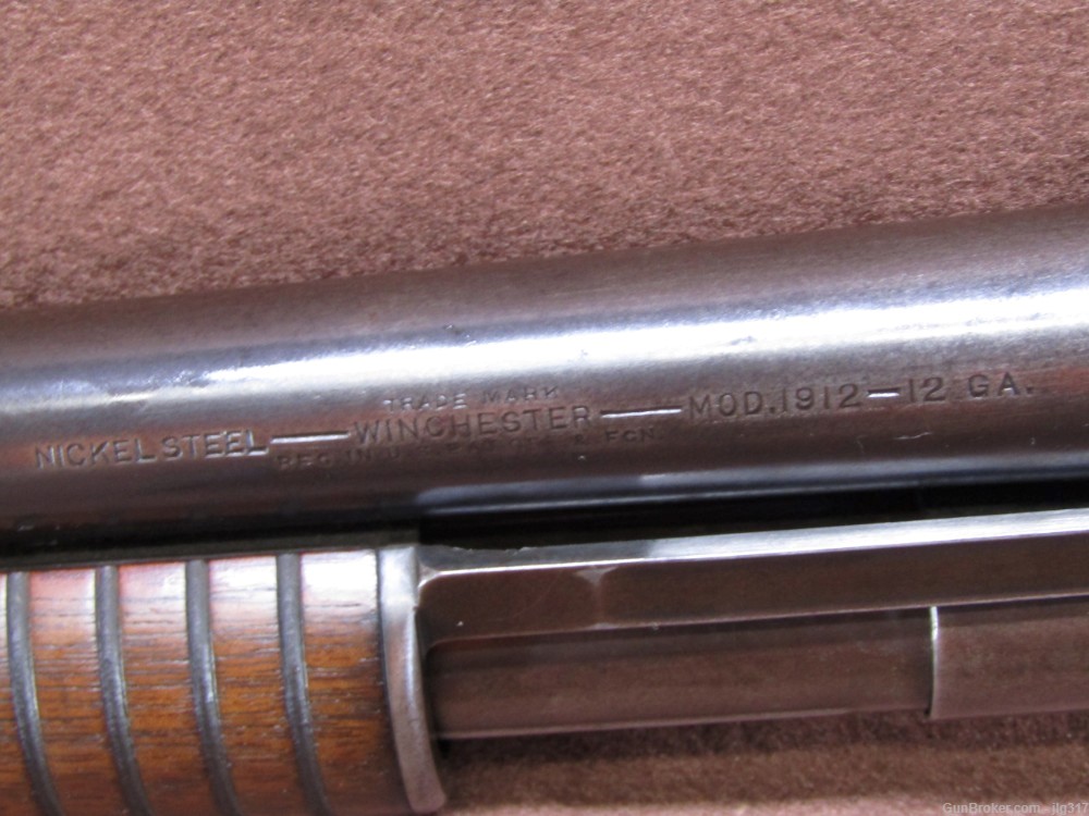Winchester 1912 12 GA Pump Shotgun Made in 1917 C&R Okay-img-14