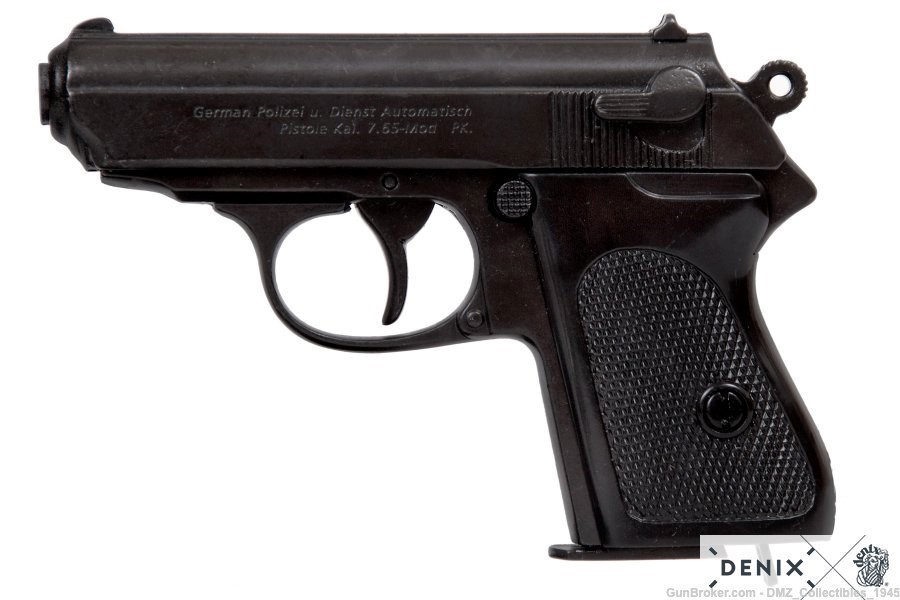 James Bond Semi Automatic Non Firing Replica Pistol by Denix-img-0