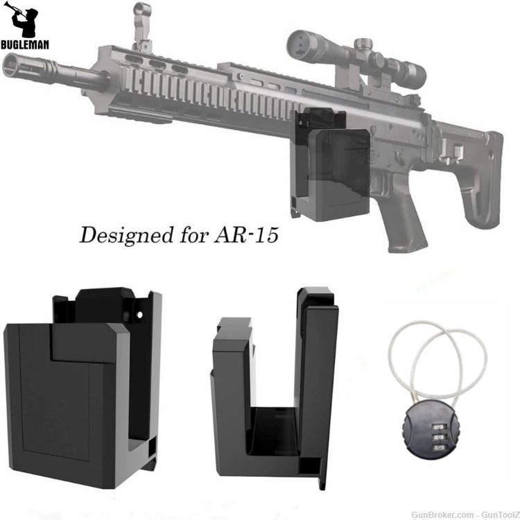 AR mag well wall mount. EASY ACCESS TO YOUR AR! LOW$$-img-2