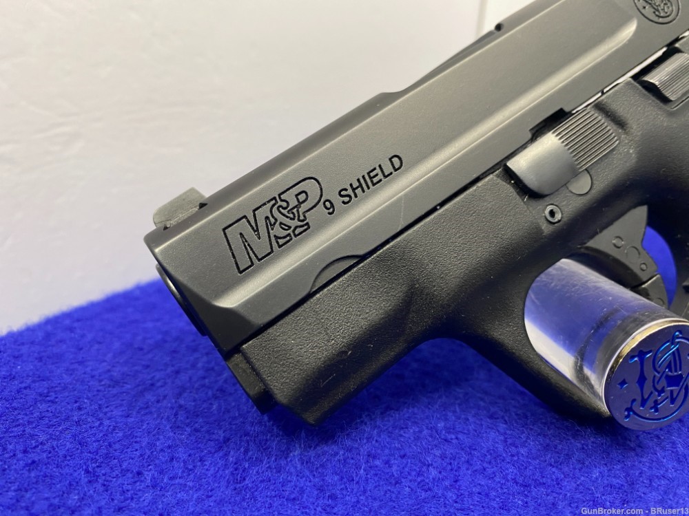 Smith Wesson M&P 9 Shield 9mm 3.1" Black *RELIABLE SEMI-AUTOMATIC PISTOL*-img-7