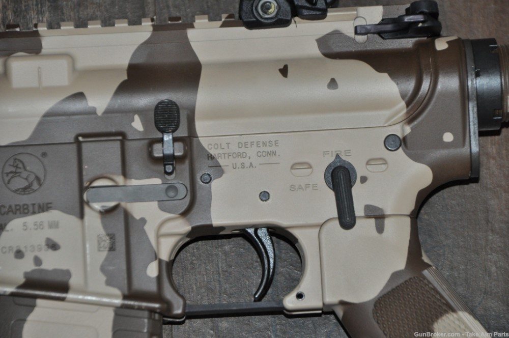 Colt M4 Carbine 5.56 Camo Finish AR15-img-1