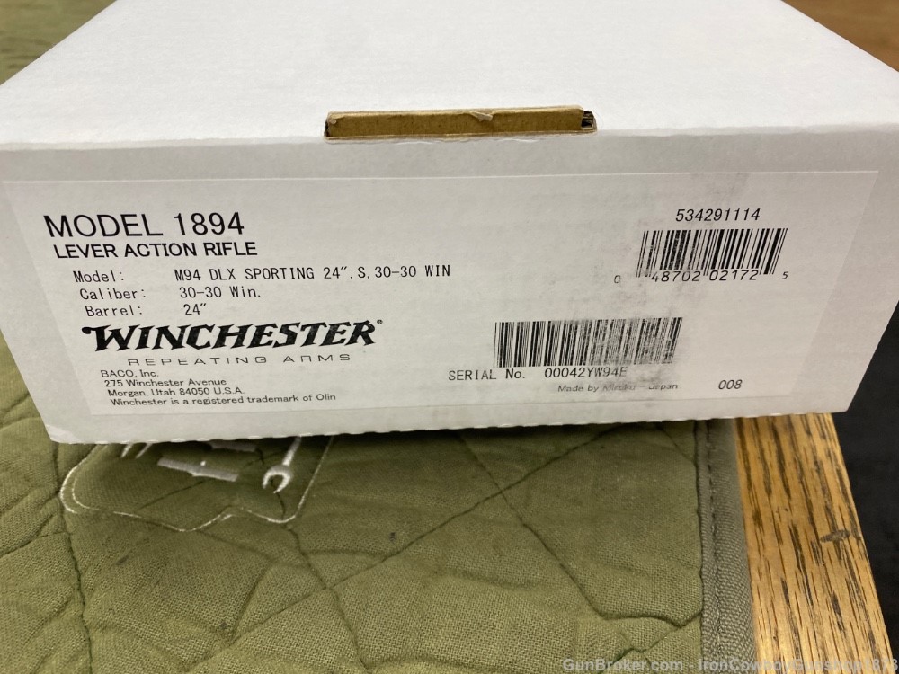Winchester Model 94 Deluxe Sporting 30-30 WIN 534291114 -img-8