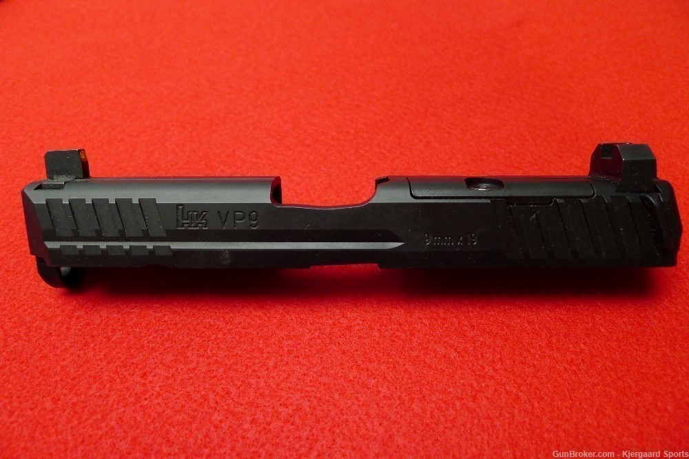 H&K VP9 9mm Slide, Optics Ready, Suppressor Sights NEW 51001080 In Stock!-img-0