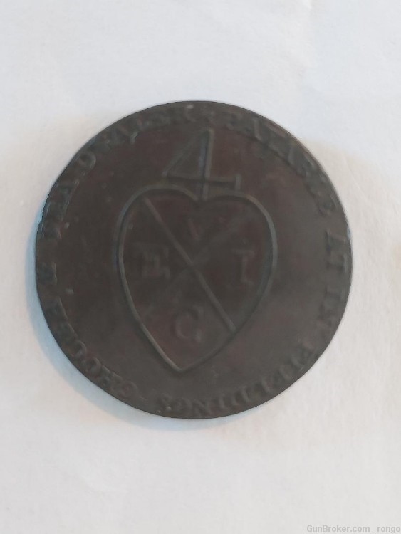 1793 Halfpenny MANCHESTER  DRAGONS * GREAT GIFT* (B4)-img-0