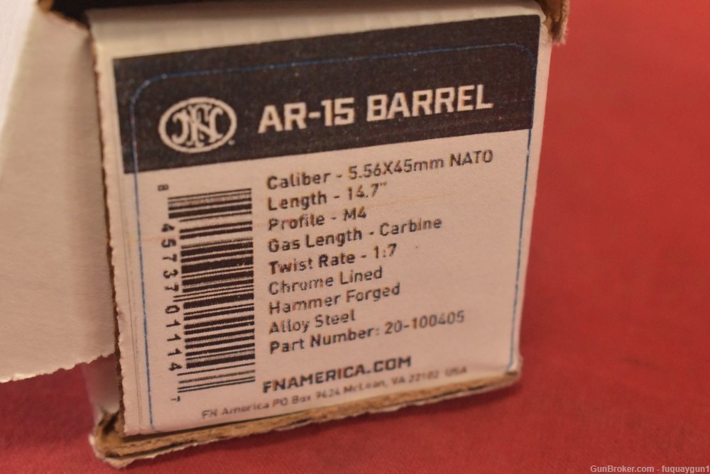 FN 14.7" M4 Profile 5.56 Barrel -img-4