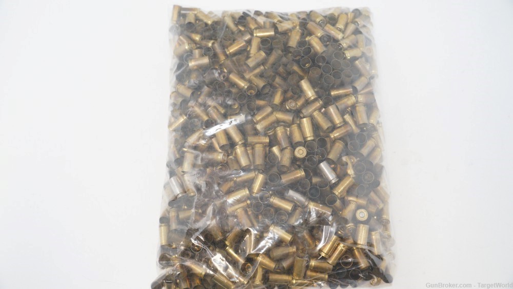 BAG OF 1000 ONCE FIRED 9MM BRASS MIXED HEADSTAMPS (OFB91000)-img-1