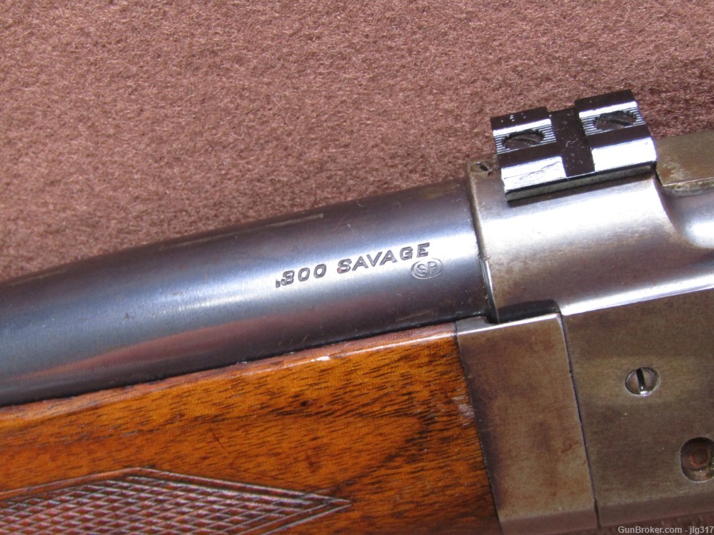 Savage 99 300 SAV Take Down Lever Action Rifle Made in 1932 C&R Okay-img-16