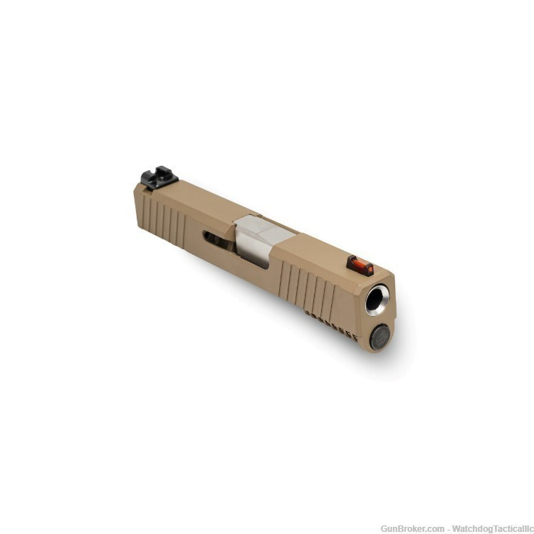 Complete FDE Slide For Glock 43 & 43x fits Polymer80 PF9ss frames-img-0