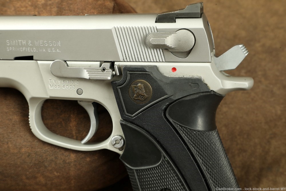 Smith & Wesson 4003 .40 S&W Semi-Automatic DA/SA Stainless Pistol-img-18