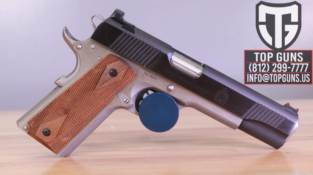 Springfield Armory 1911 Ronin 9mm Luger 5" Stainless Match Grade Barrel-img-0
