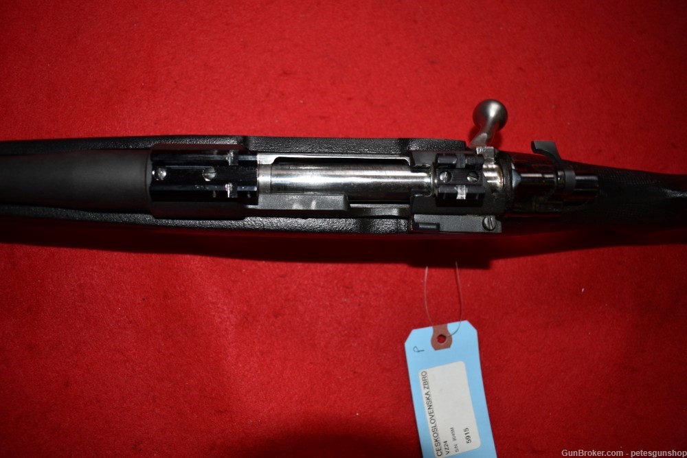 CZ VZ24 Sporter Bolt Rifle, 6mm Remington, Nice, Penny START!-img-9
