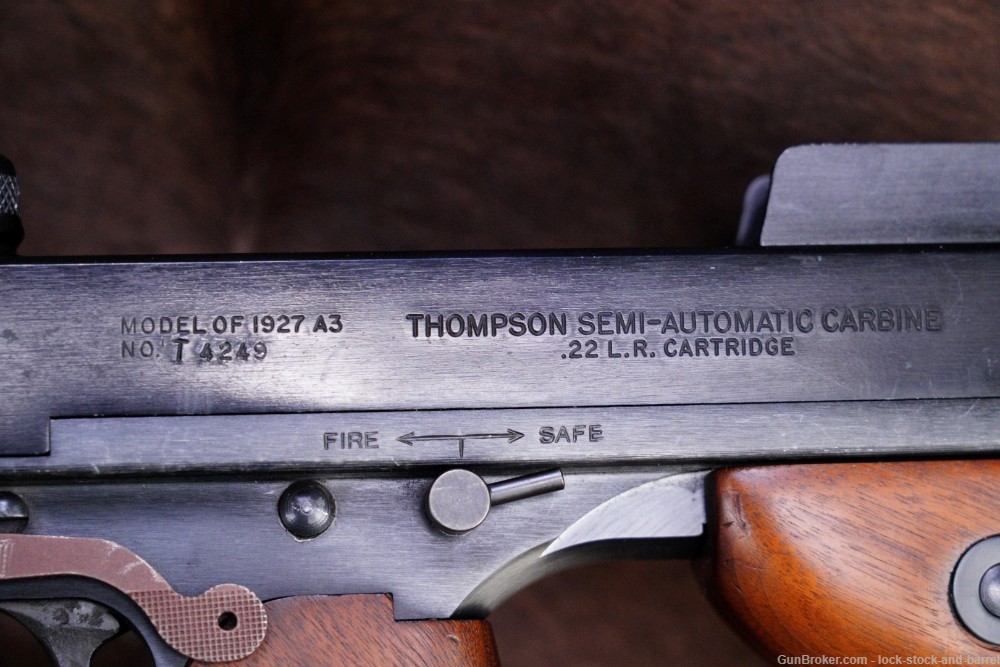 Auto Ordnance Model Thompson 1927 A3 .22 LR 18” Semi Auto Rifle -img-19