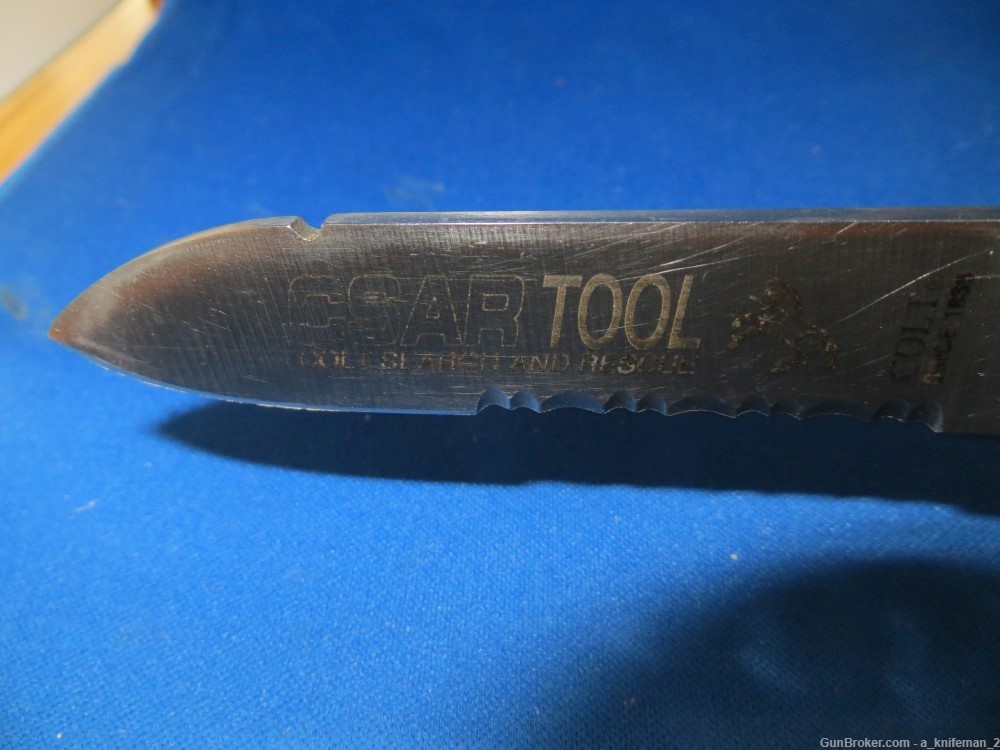 Vintage Colt Search and Rescue Tool CSAR Gravity Knife-img-5
