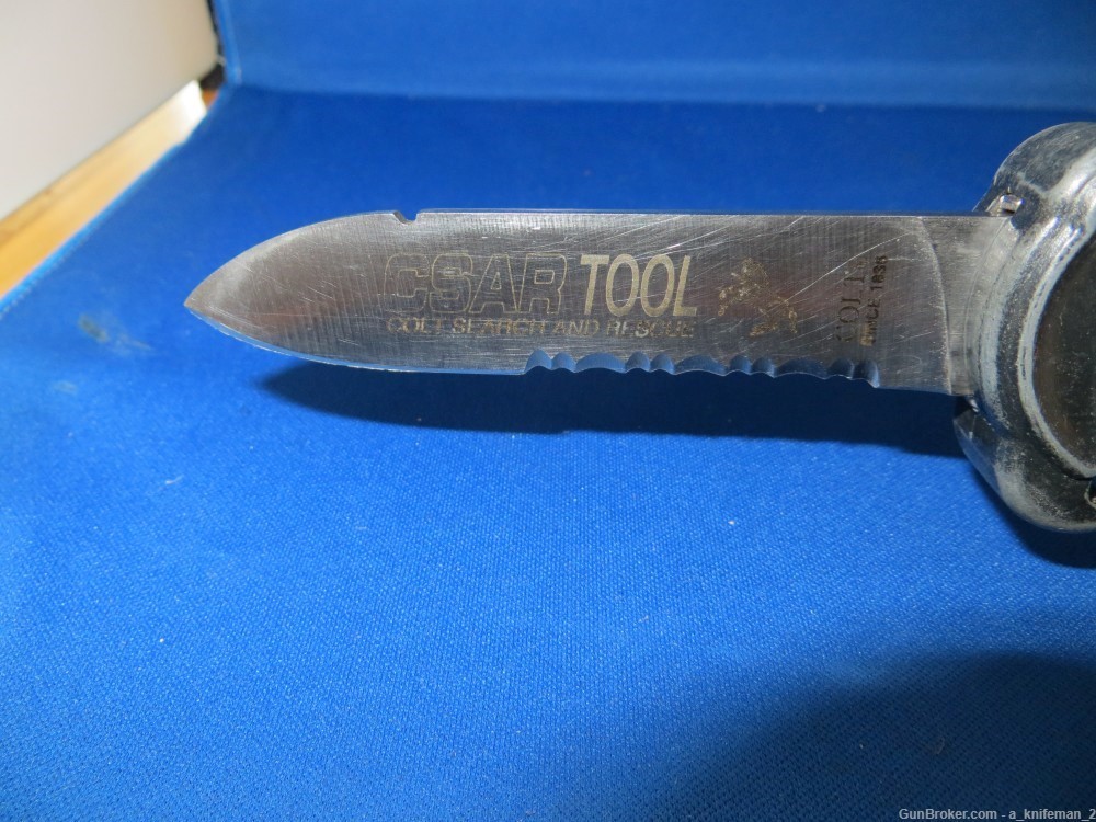 Vintage Colt Search and Rescue Tool CSAR Gravity Knife-img-1
