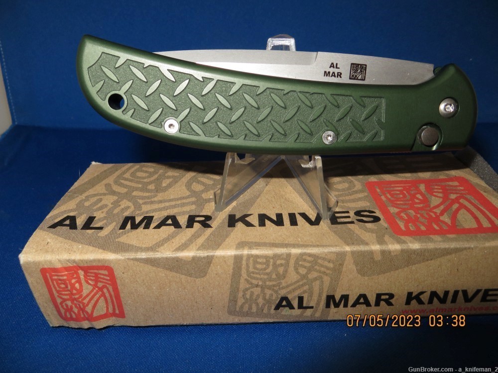 RARE Al Mar Automatic Knife EOD-M4 NEW OLD STOCK-img-6