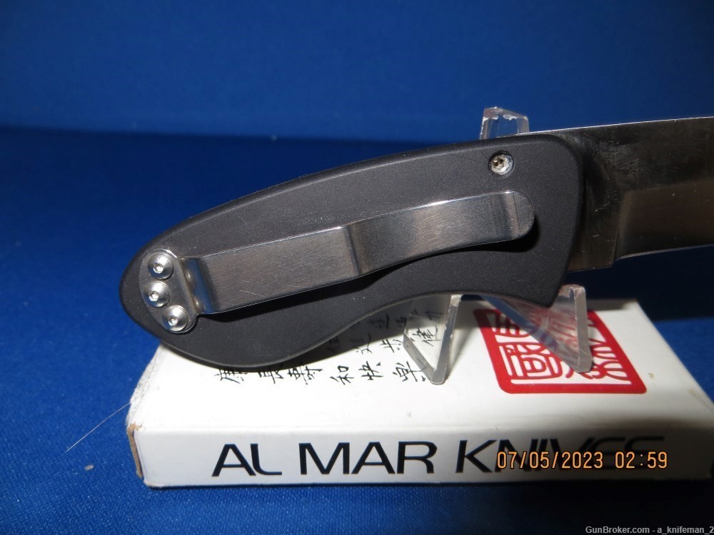 Vintage Al Mar Automatic Cigar Cutter Knife AC-0001-img-5