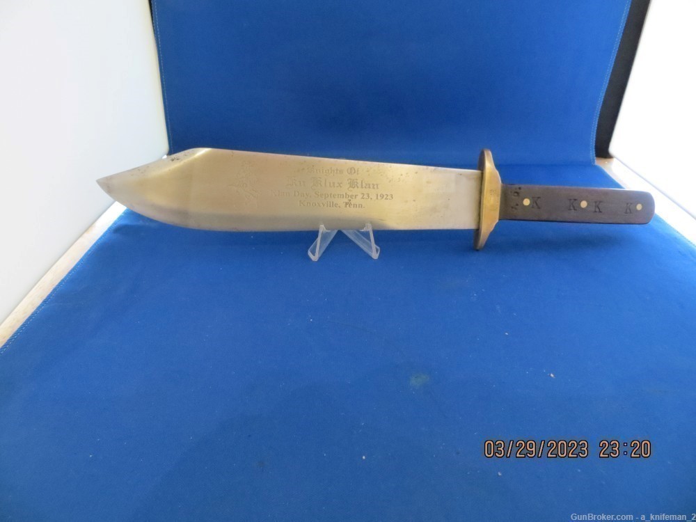 Rare Ka Bar Knife 1923 Presentation Knife-img-3