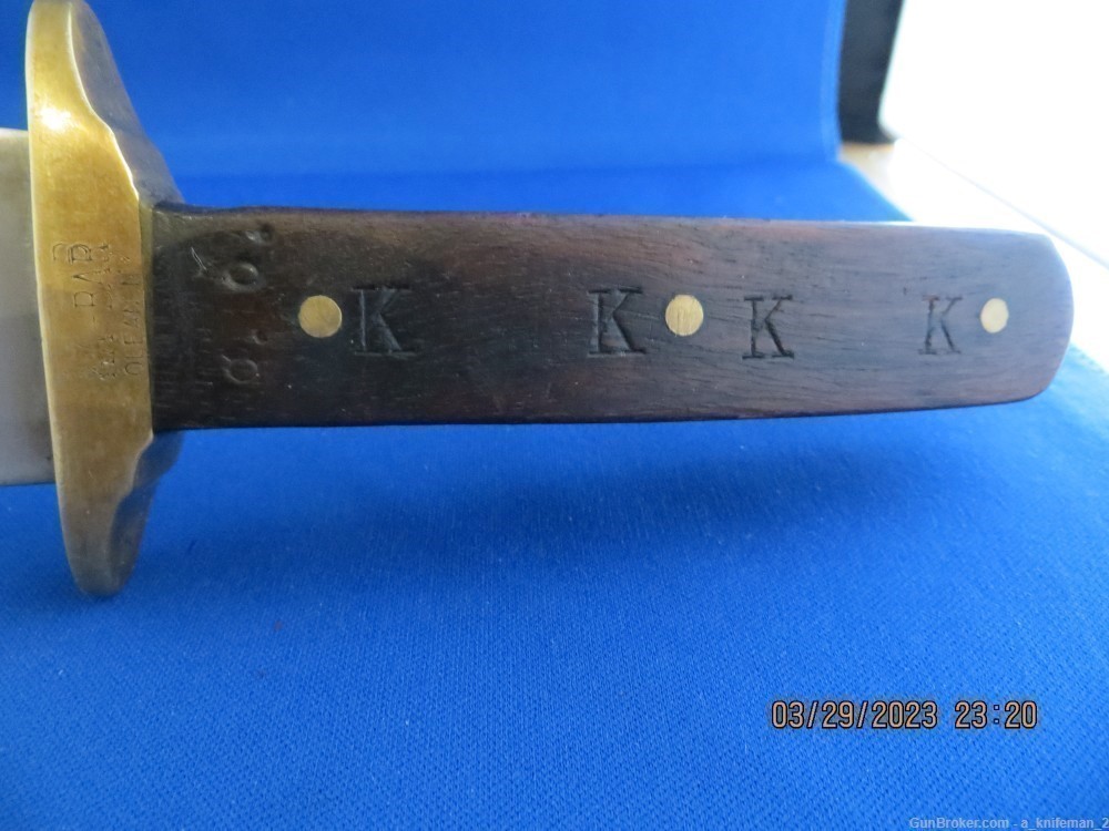 Rare Ka Bar Knife 1923 Presentation Knife-img-9