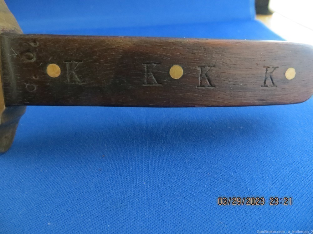 Rare Ka Bar Knife 1923 Presentation Knife-img-7
