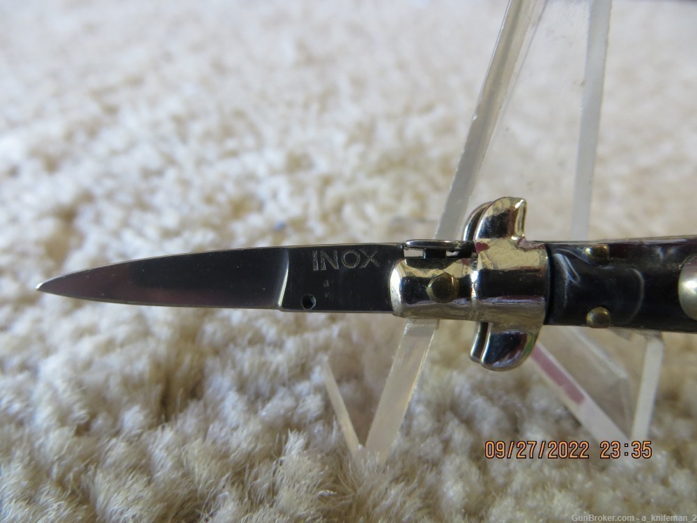 Mini Inox Keychain Switchblade -img-1